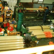 가공 현장의 모습 (Production line)