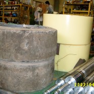 메머드형 지게차 바퀴 (Mammoth type wheel forklift)